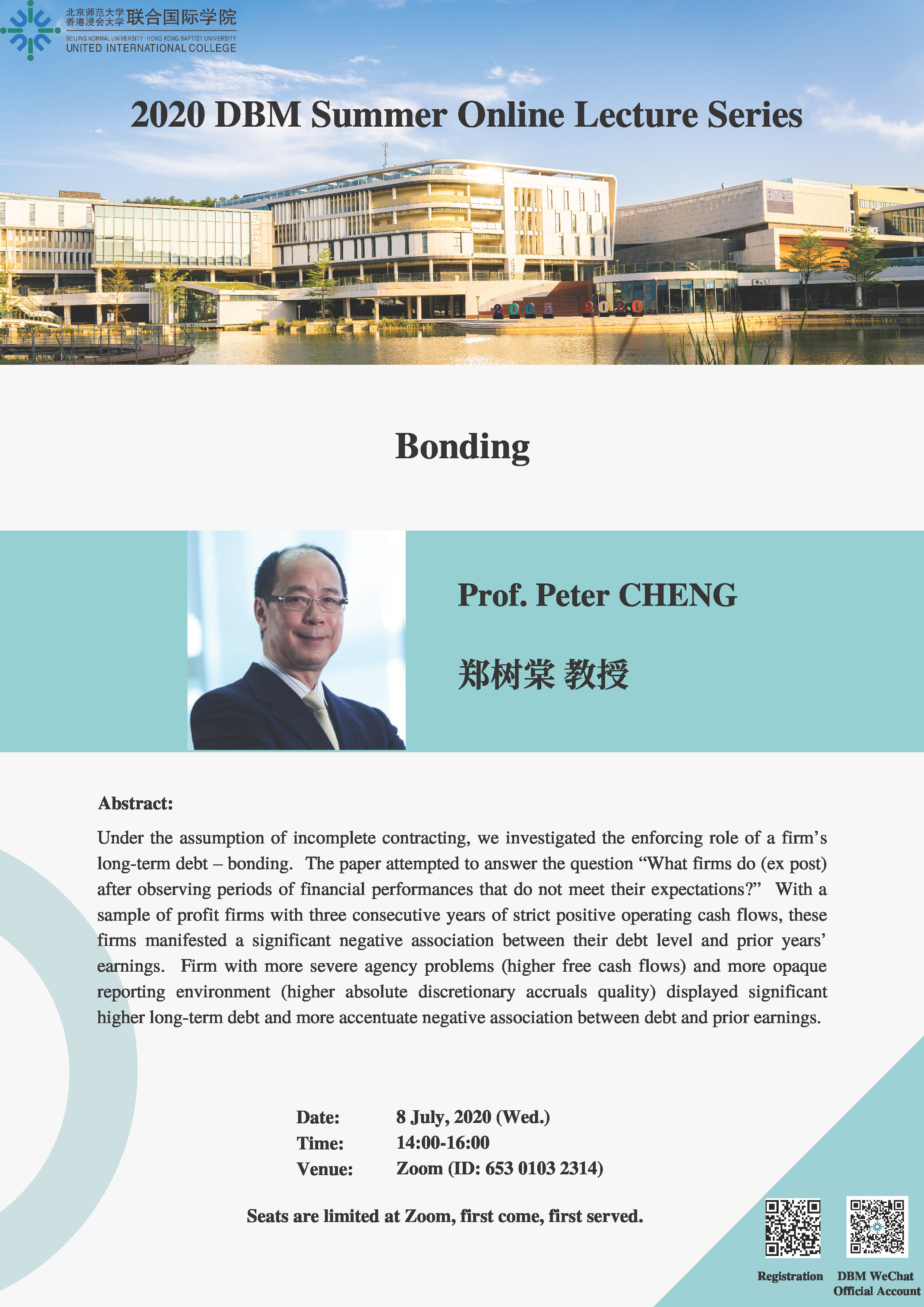 8 July Prof. Cheng 小