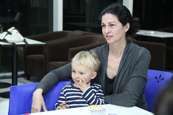 法语老师Sophie 带小宝贝参加茶会